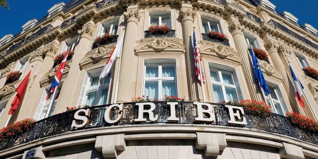 Iconic Hôtel Le Scribe Paris gets a scintillating makeover